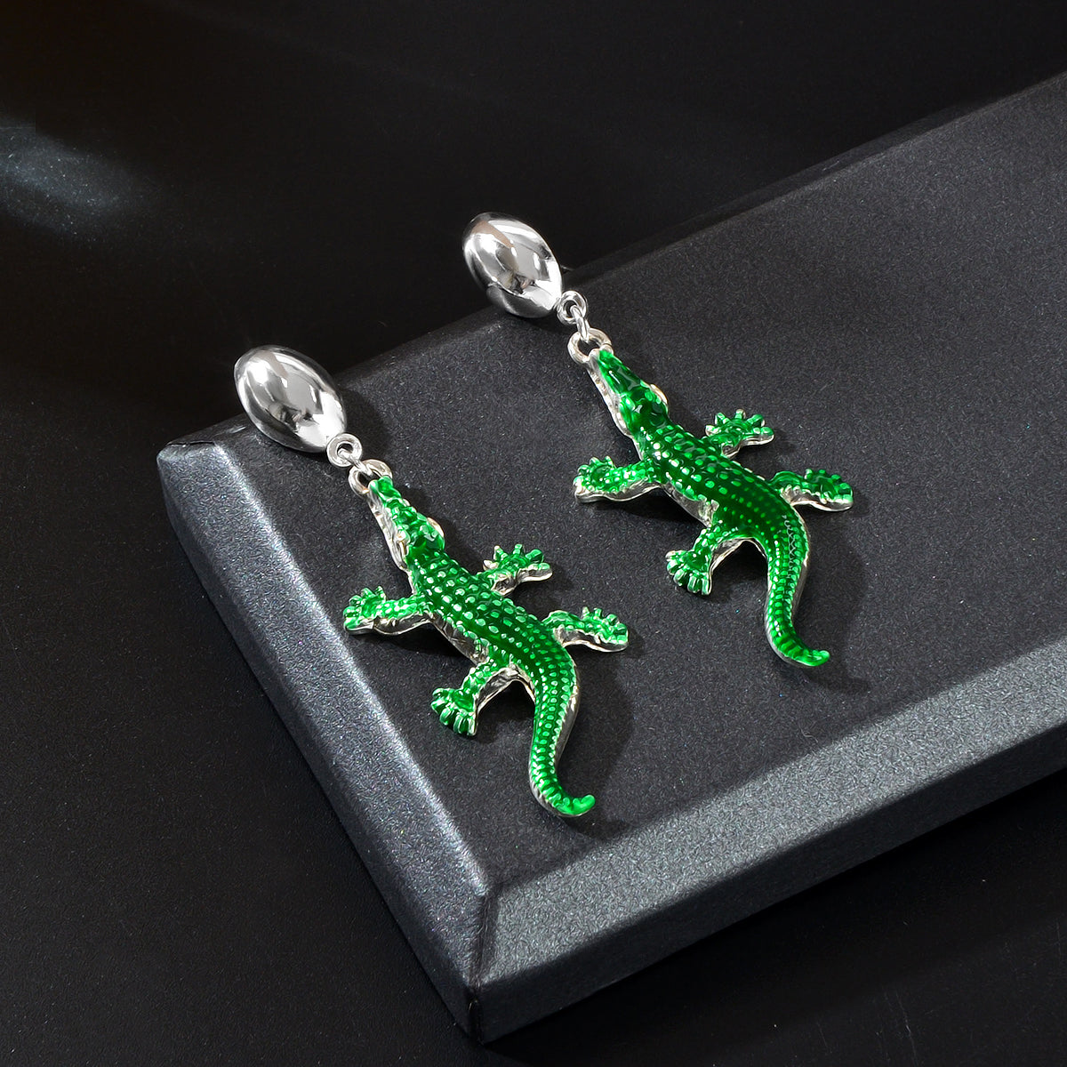 New Design Creative Animal Accessories Crocodile Dangle Earrings Daily Night out Pub Jewelry