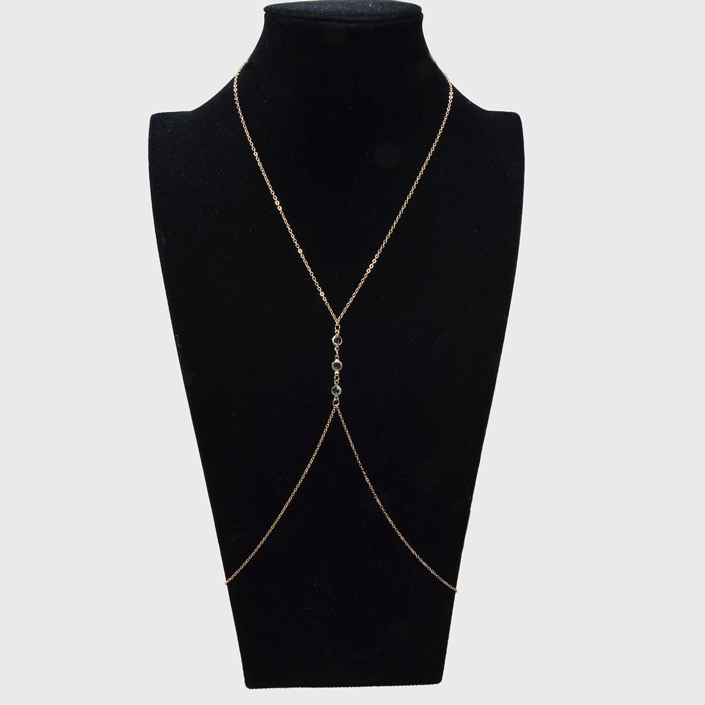Sexy Gold Body Chain Bikini Beach Body Chain Harness Girls Teens Holdiay Jewelry