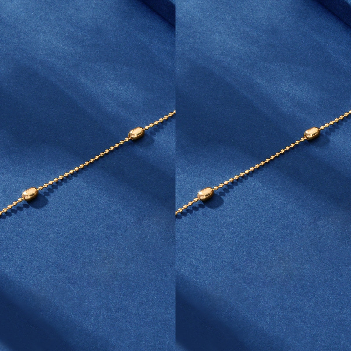 2 pcs Clearance Items AU Local Warehouse Golden Beads Chain Necklaces set Fashion Jewelry