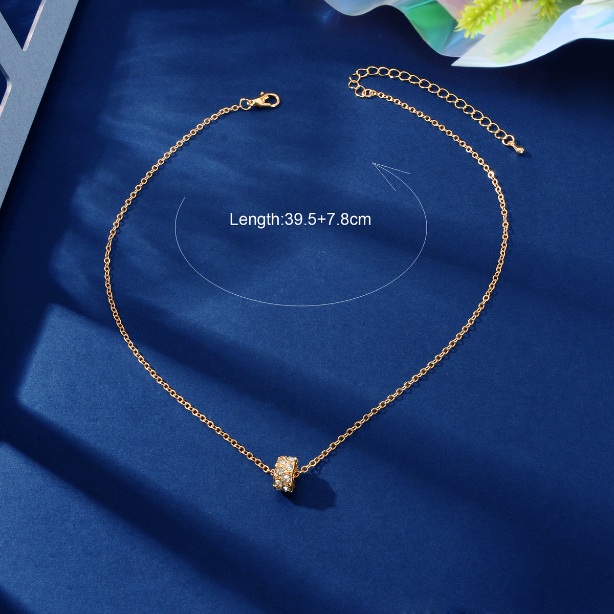 Sparkling Geometric Pendant Necklace Simple Jewellery Birthday Anniversary Gift