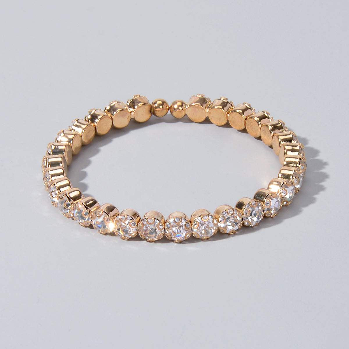 Textured Jewellery Faux Cubic Zirconia Classic Tennis Bracelet Nice Collection