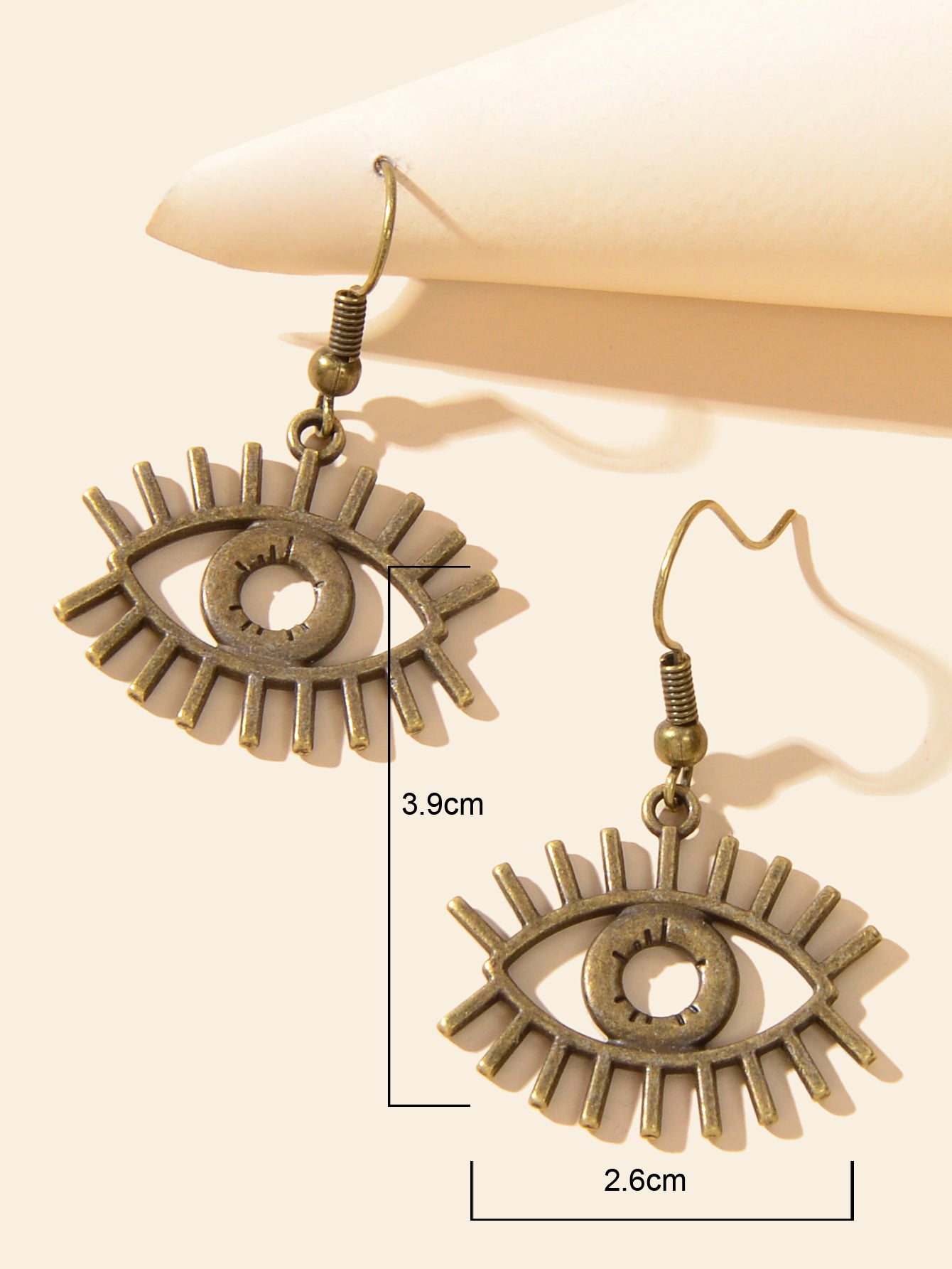 Eye Earrings Girls Dangle Boho Cute Hooks Art Drop Jewellery