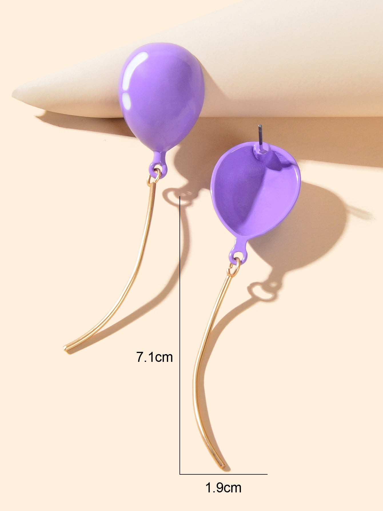 Personality Candy Color Balloon Dangle Cute Trendy Earrings Funny Jewellery Gift