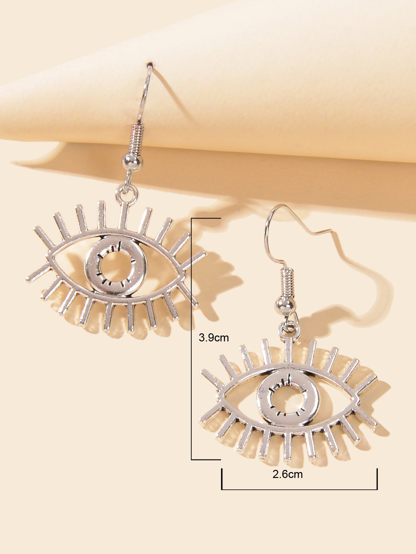 Eye Earrings Girls Dangle Boho Cute Hooks Art Drop Jewellery