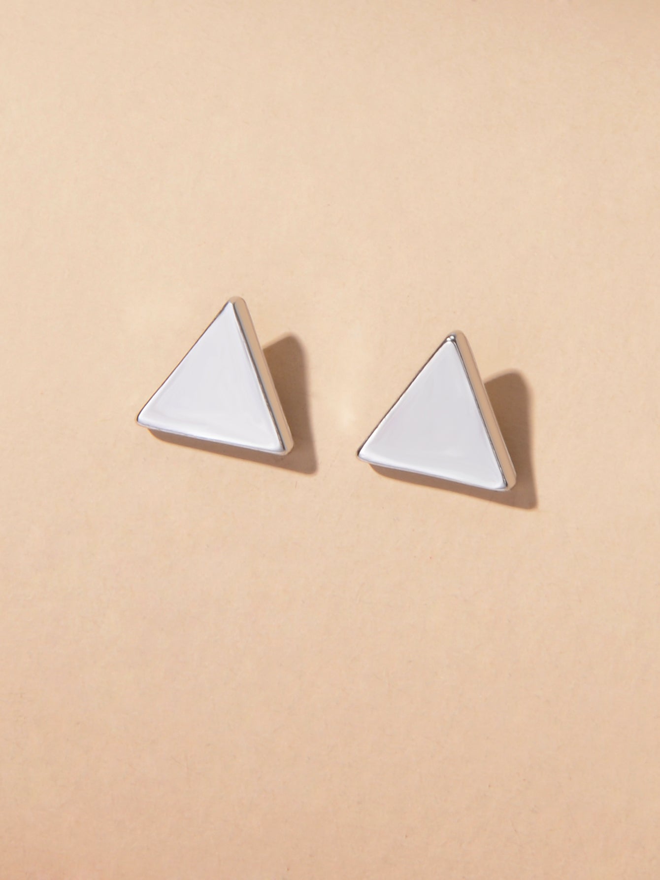 Minimalist Geometric Small Stud Tiny Triangle Mini Cartilage Tragus Earrings