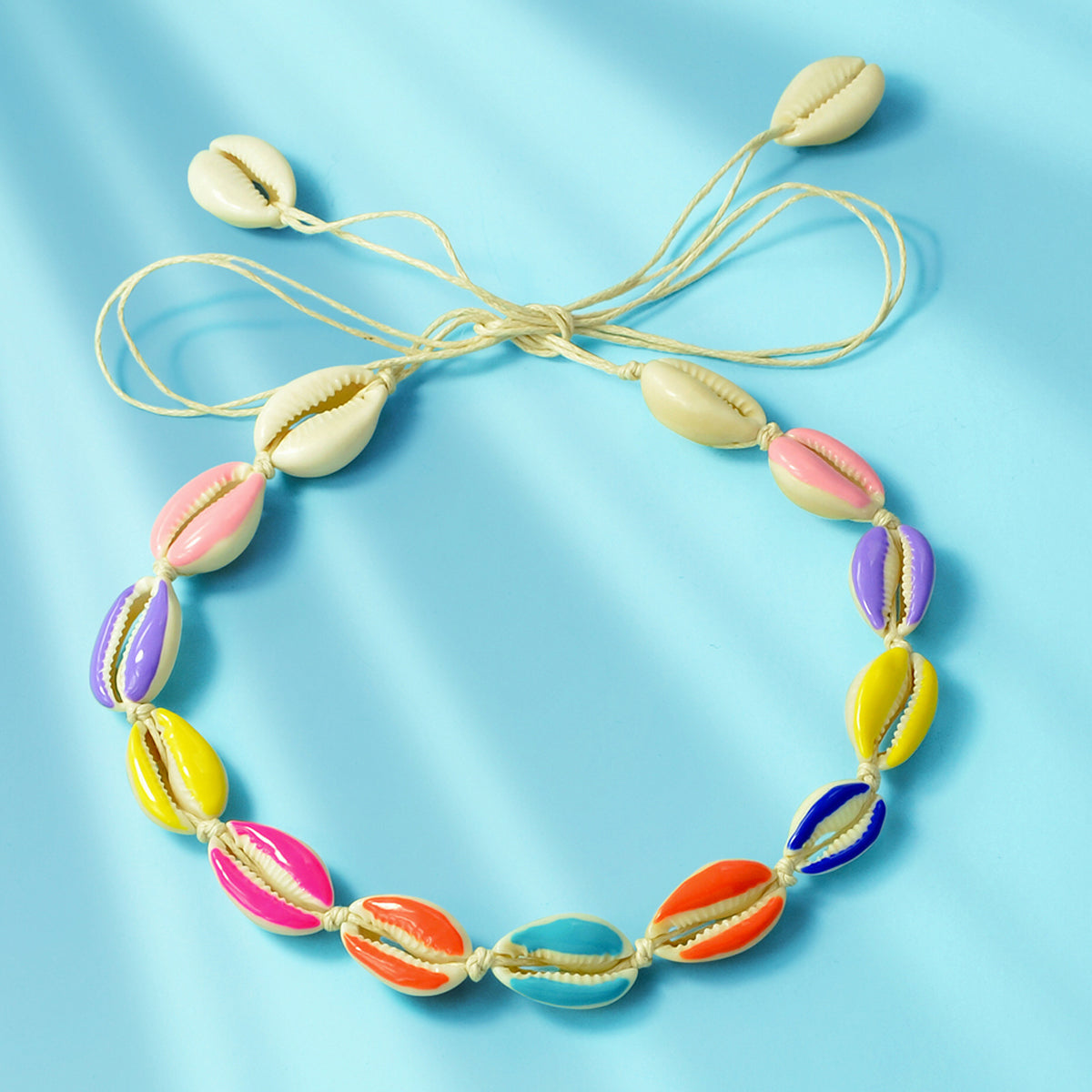 Traditional Ethnic Jewellery Handmade Colorful Shell Choker Boho Chic Necklace