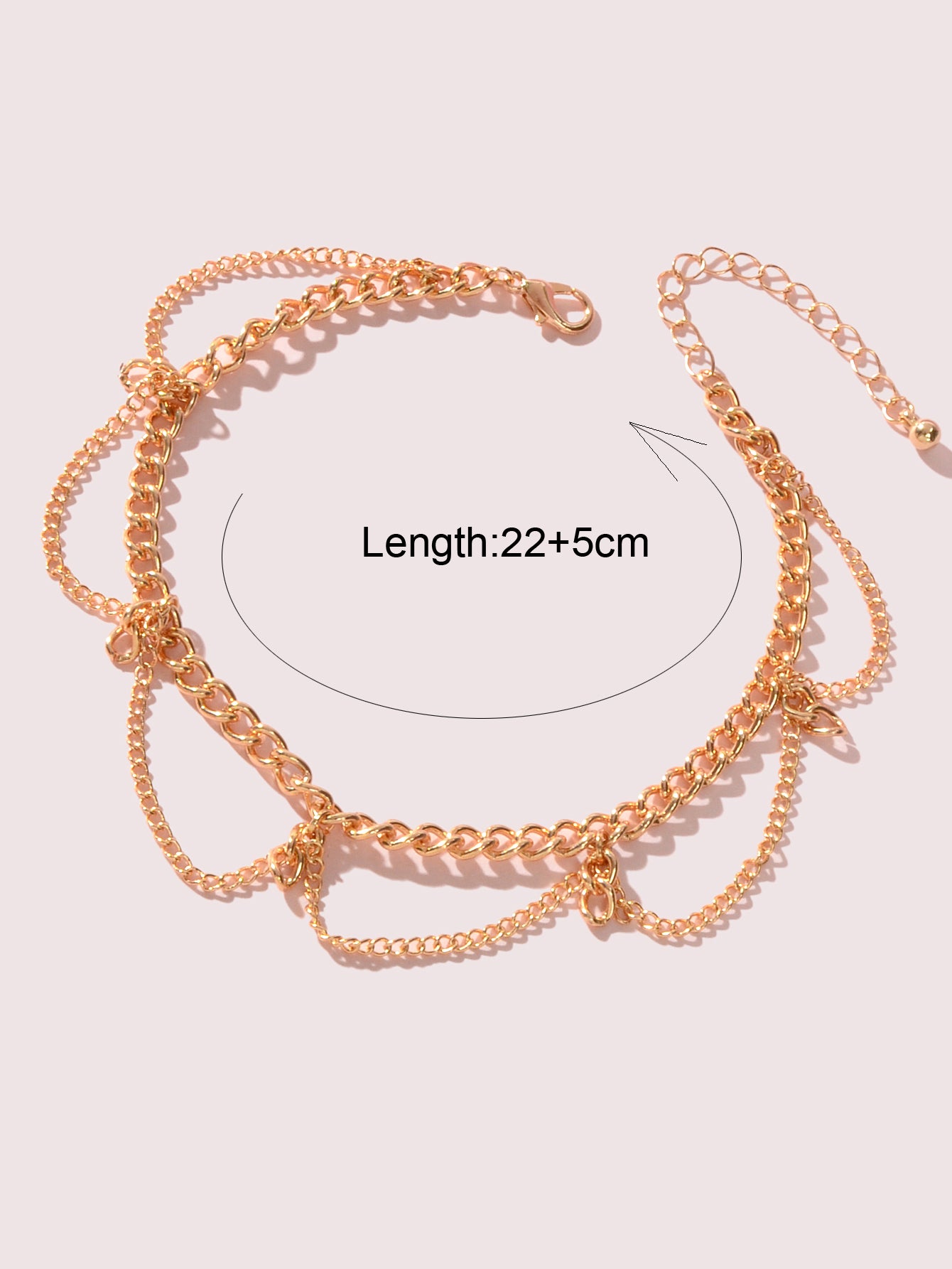 2pcs Fashion Foot Beach Jewellery Silver Chain Tassel Starfish Charm Anklet Gift