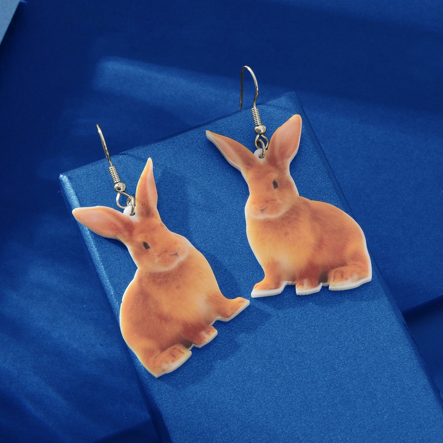 Cute Animal Drop Earrings Set 16 Pairs Acrylic Cartoon Squirrel Elephant Parrot Bunny Fun Fashion Jewelry