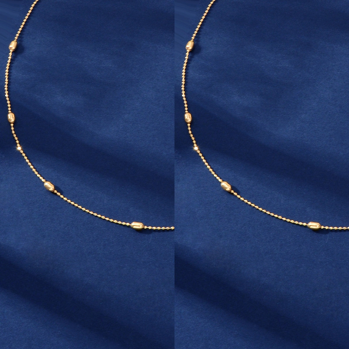 2 pcs Clearance Items AU Local Warehouse Golden Beads Chain Necklaces set Fashion Jewelry