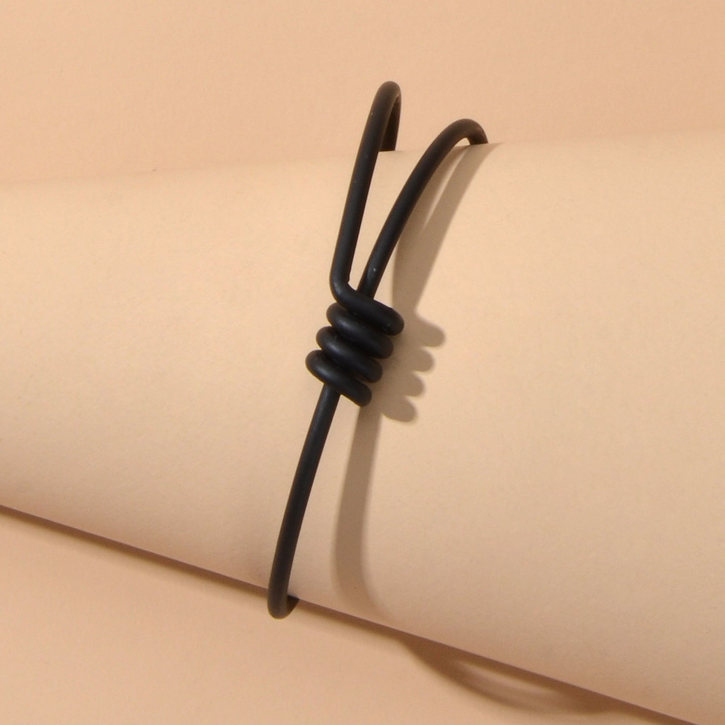 Minimalist Geometric Design Simple Delicate Thin Wrist Open Cuff Bangle Bracelet