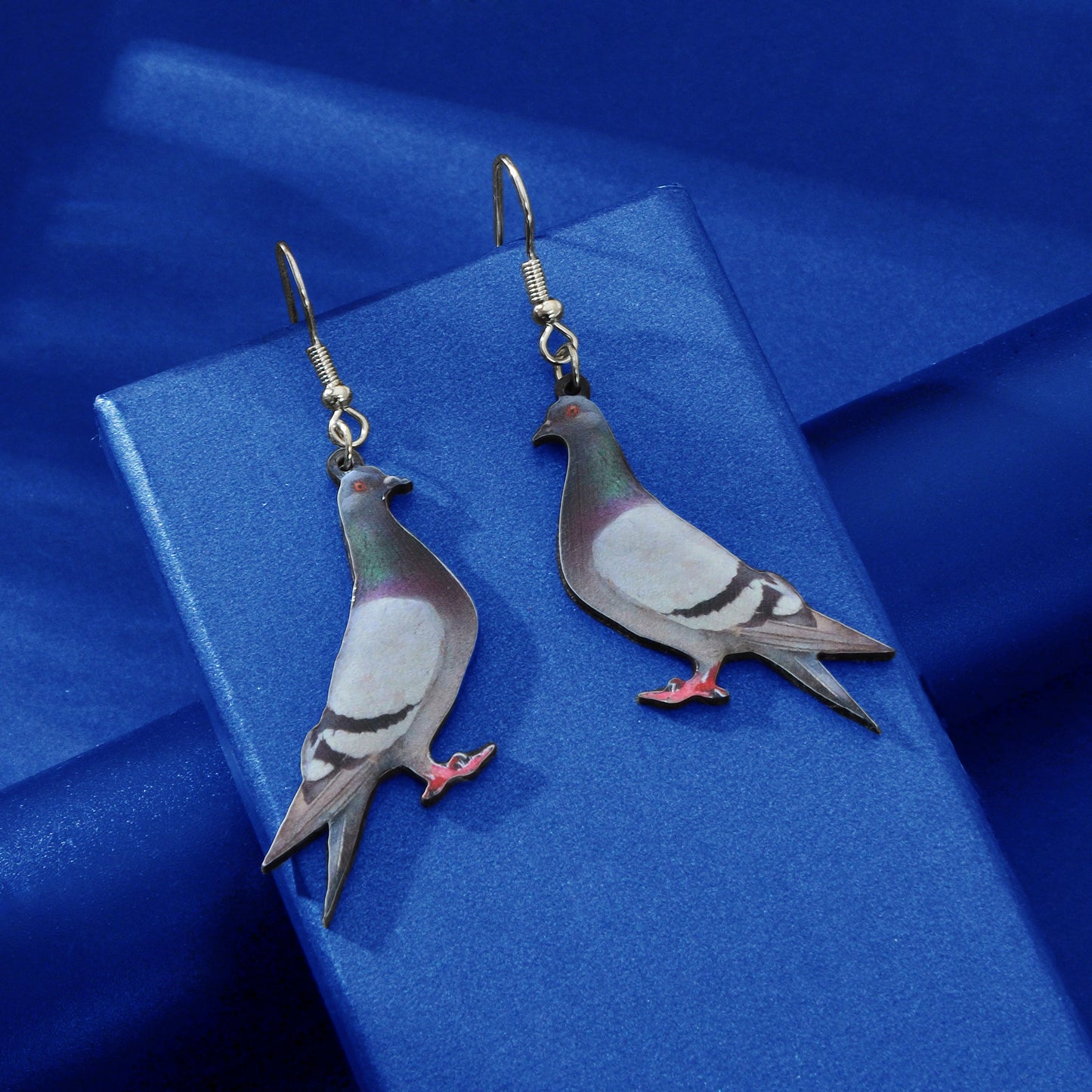 Cute Animal Drop Earrings Set 16 Pairs Acrylic Cartoon Squirrel Elephant Parrot Bunny Fun Fashion Jewelry
