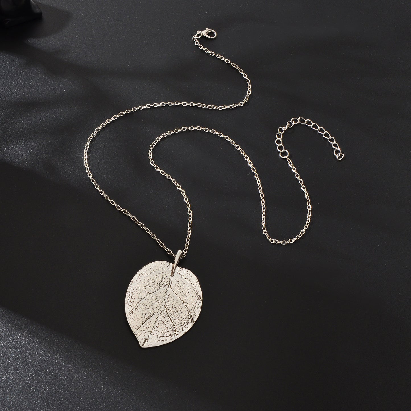 AU Post Boho Gold Silver Chain Leaf Charm Long Necklace Bohemia Accessories Bib Jewelry