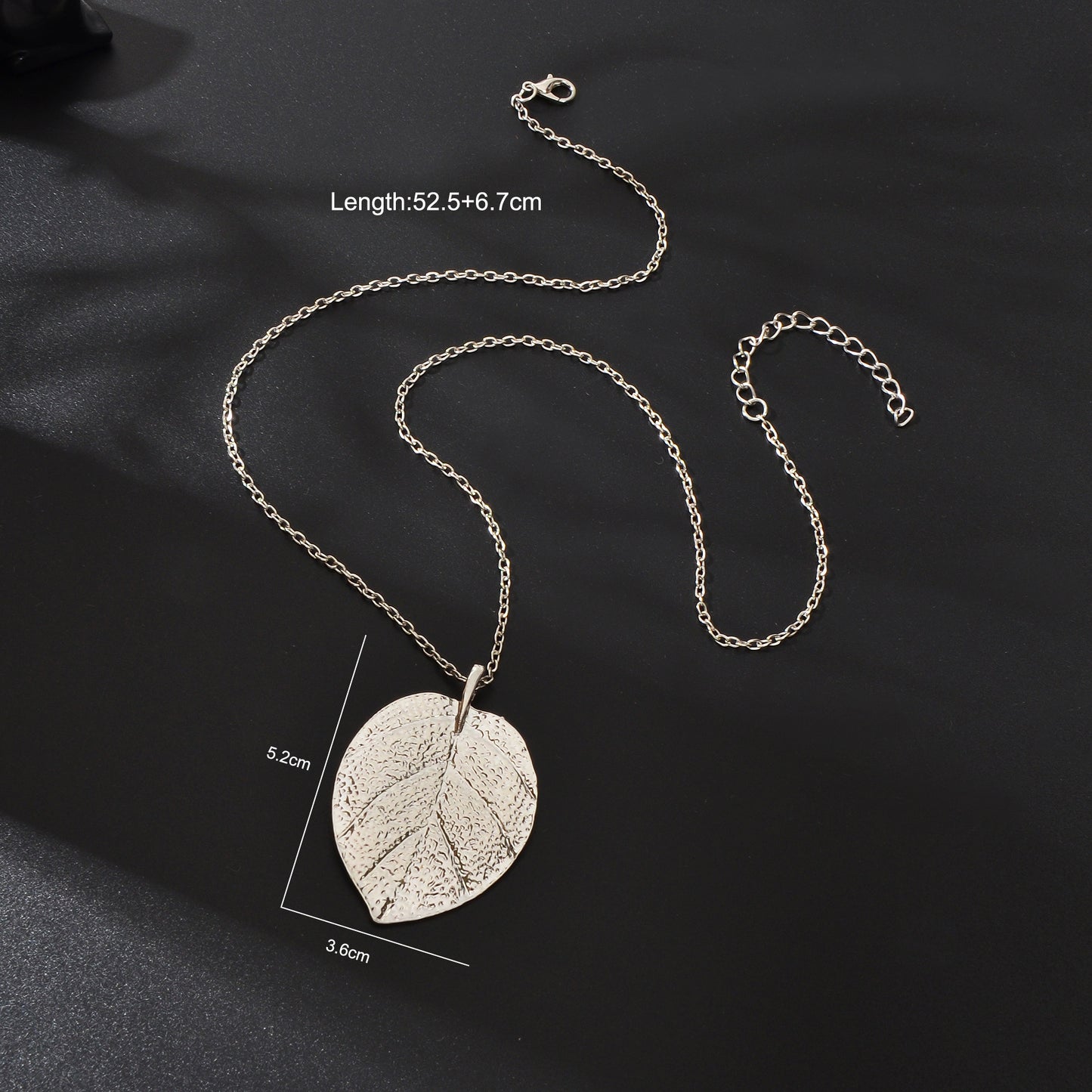 AU Post Boho Gold Silver Chain Leaf Charm Long Necklace Bohemia Accessories Bib Jewelry