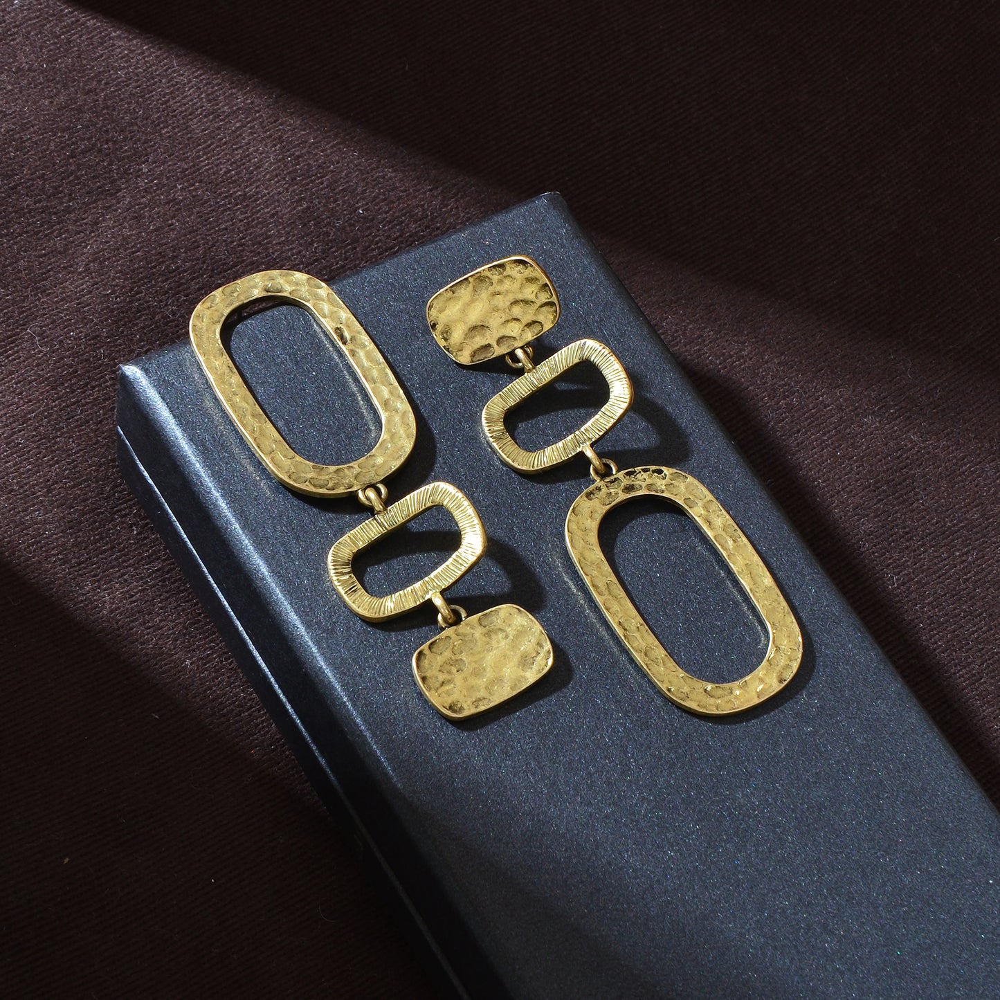 1 pair Basics Square Geometric Pendant Dangle Earrings Daily Officework Business Jewelry Accessories