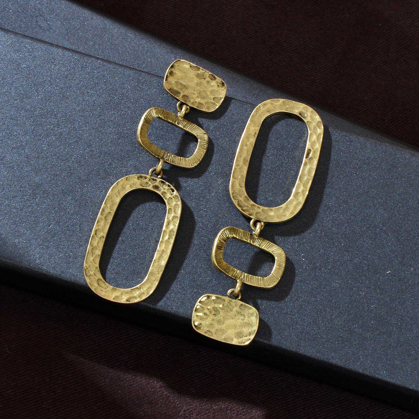 1 pair Basics Square Geometric Pendant Dangle Earrings Daily Officework Business Jewelry Accessories