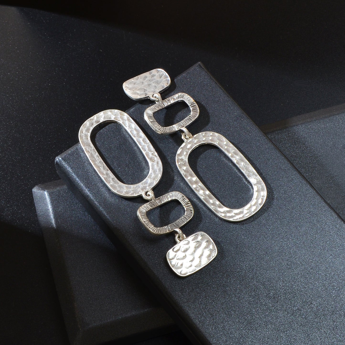 1 pair Basics Square Geometric Pendant Dangle Earrings Daily Officework Business Jewelry Accessories