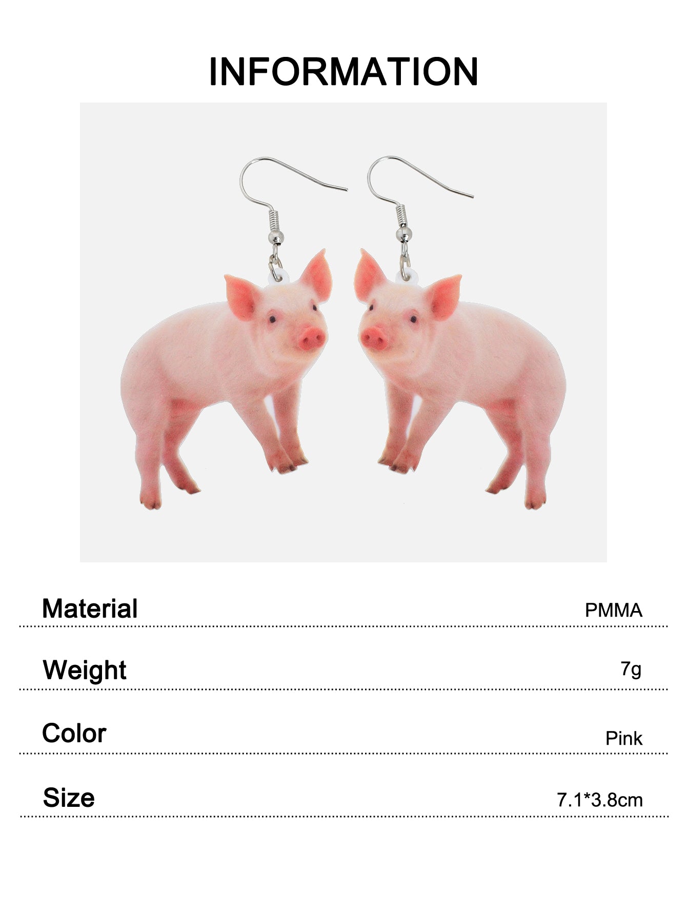Cute Animal Drop Earrings Set 16 Pairs Acrylic Cartoon Squirrel Elephant Parrot Bunny Fun Fashion Jewelry