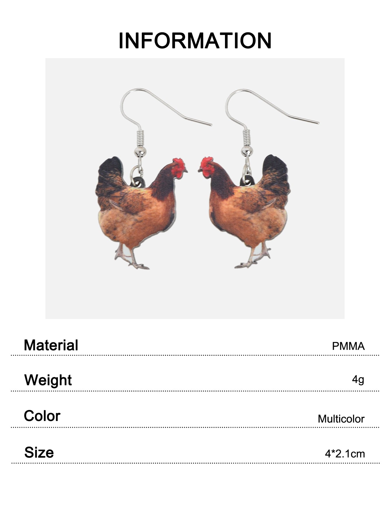 Cute Animal Drop Earrings Set 16 Pairs Acrylic Cartoon Squirrel Elephant Parrot Bunny Fun Fashion Jewelry