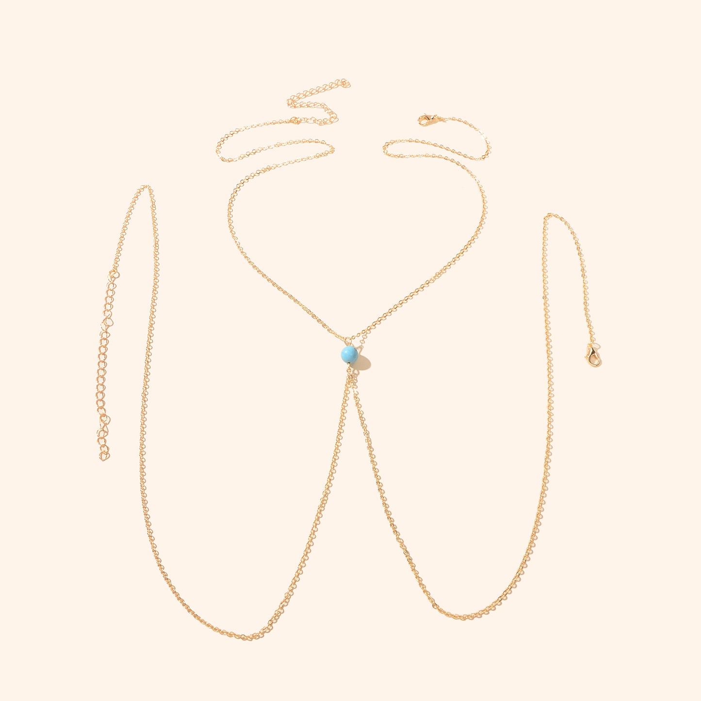 Gold Bra Body Chain Bikini Harness Necklace Body Jewellery Beach Accessories
