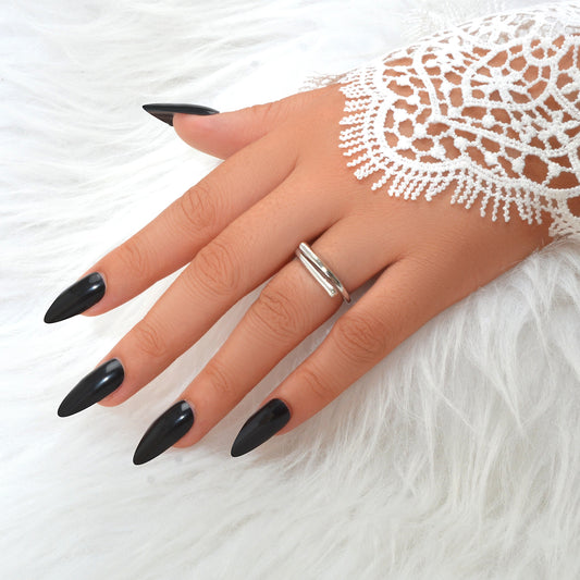 Minimalist Designer Teens Stylish Good Quality Punk Silver Colour Finger Ring