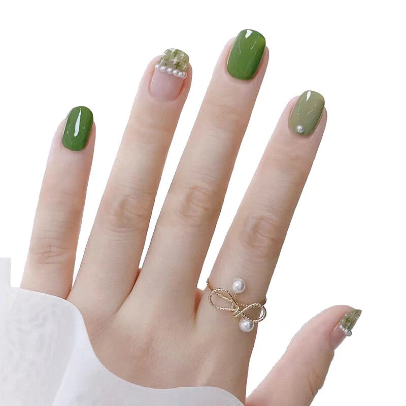 Fashion Jewellery Pearl Gold Bow Cute Finger Ring Beautiful Party Accessories