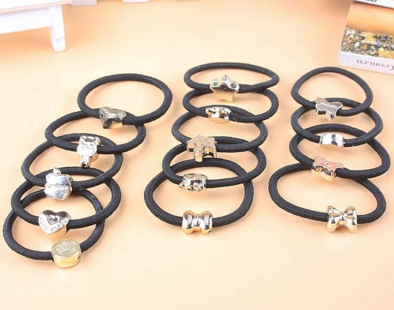 AU Stock 10pcs/set Random Elastic Rabbit Cat Headbands Hairwear Hair Accessories