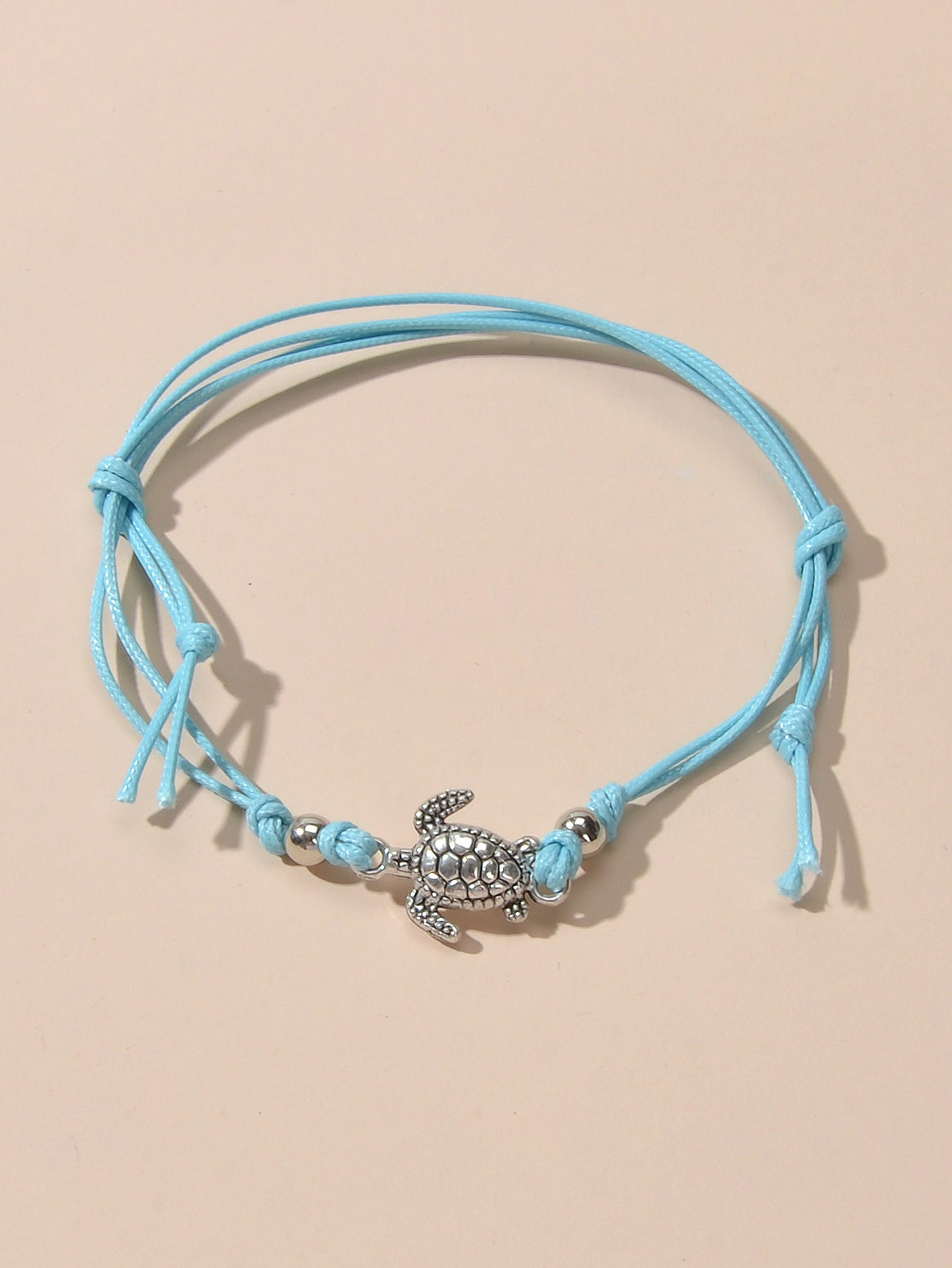 AU Stock Bohemian Handmade Sea Turtle String Adjustable Anklet Tortoise Bracelet