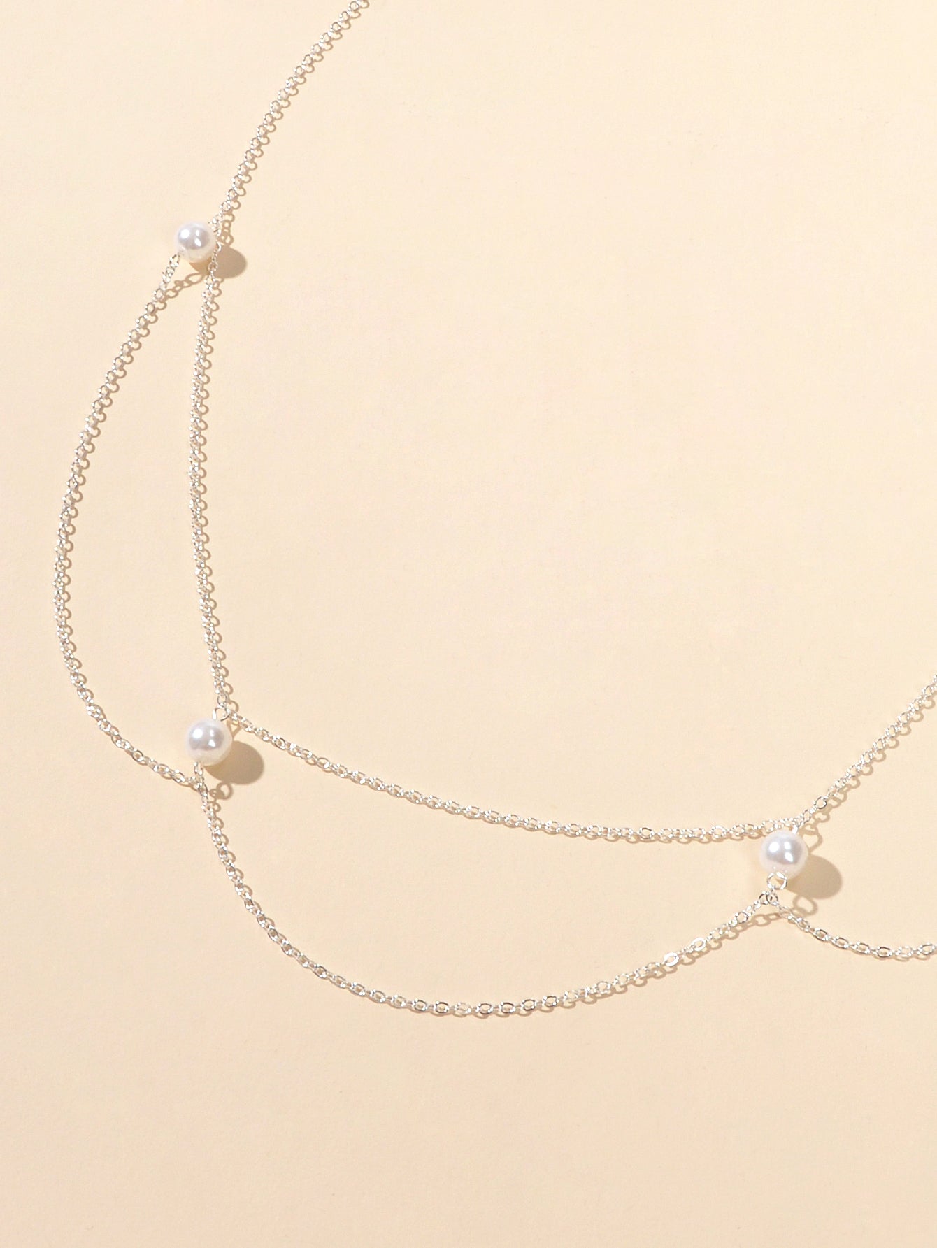 AU Local Multilayer Body Belly Jewellery Adjustable Waist Chain Pearl Body Chain