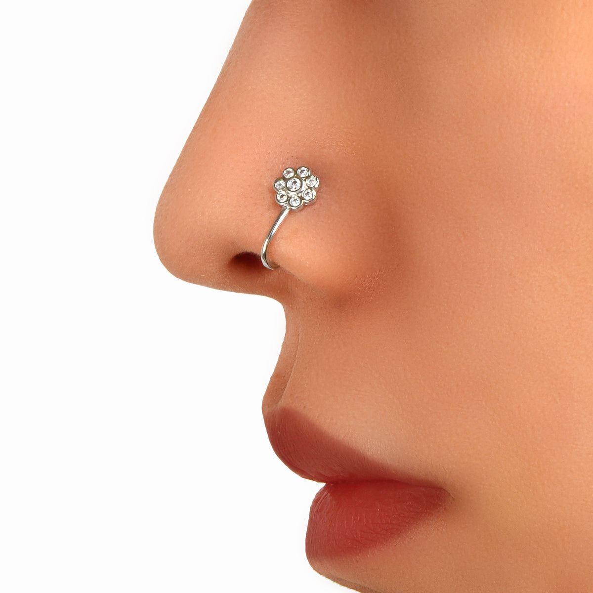 Dropship Crystal Nose Cuff Non Piercing African Nose Cuff Fake Nose Rings  For Women Faux Nose Ring Cuffs Set Clip On Nose Rings to Sell Online at a  Lower Price | Doba