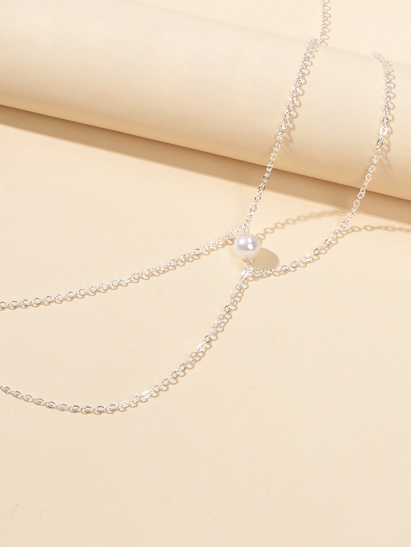 AU Local Multilayer Body Belly Jewellery Adjustable Waist Chain Pearl Body Chain