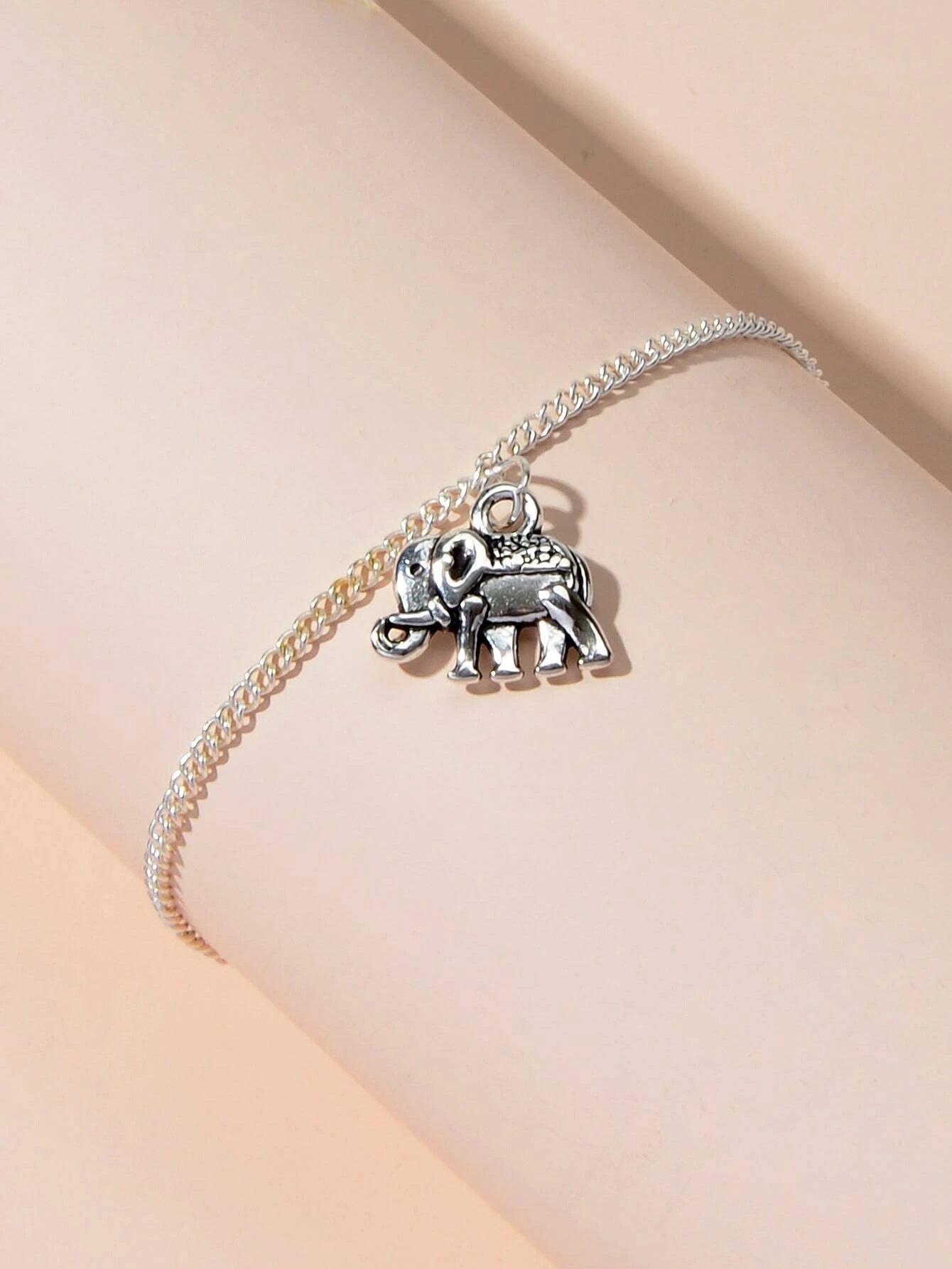 1pc Foot Beach Jewellery Gold Silver Chain Elephant Charm Anklet Bracelet Gift