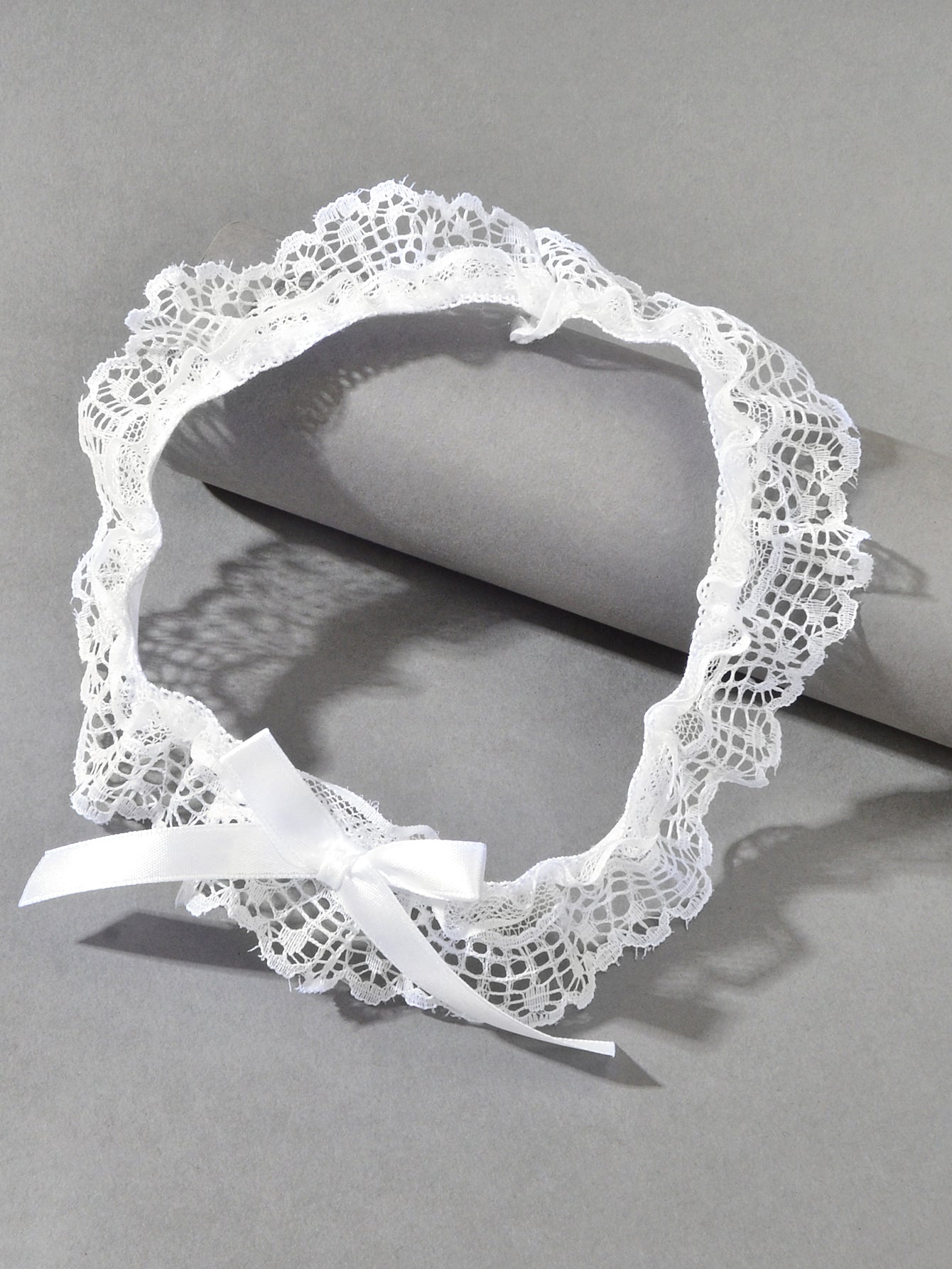Women's Sexy Thigh Lace Bowknot Elastic Leg Chain Halloween Party Cosplay