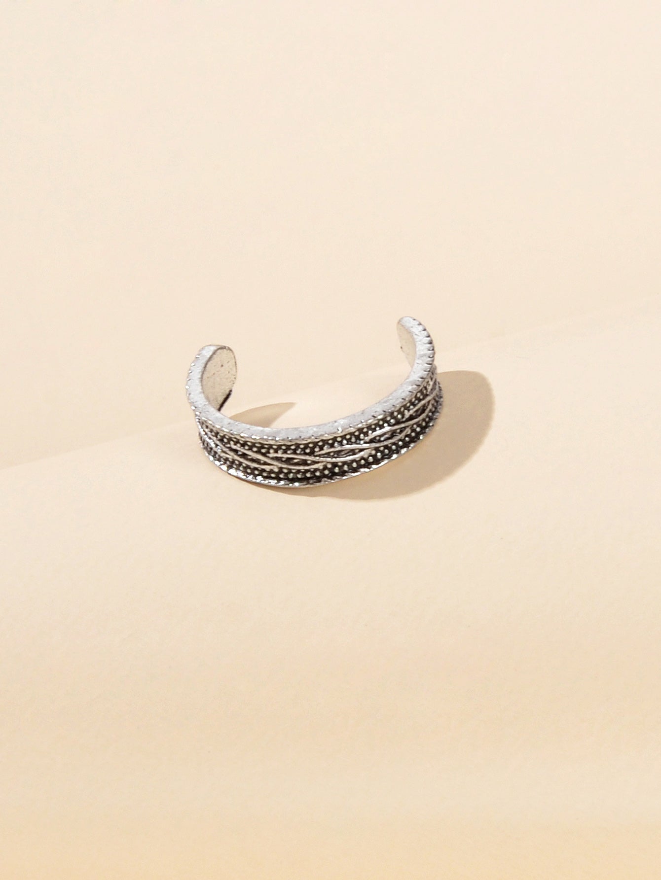 1 pc Boho Tribal Ethnic Geometric Cuff Toe Ring Beach Finger Foot Jewellery Gift
