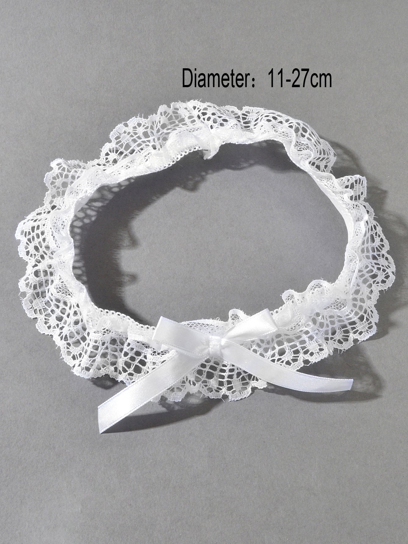 Women's Sexy Thigh Lace Bowknot Elastic Leg Chain Halloween Party Cosplay