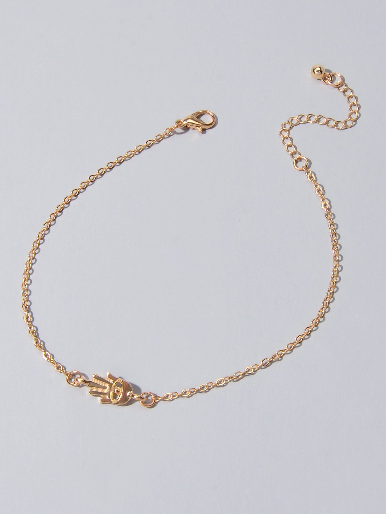 Gold Silver Chain Hand Charm Anklet Bracelet Party Summer Beach Foot Jewellery