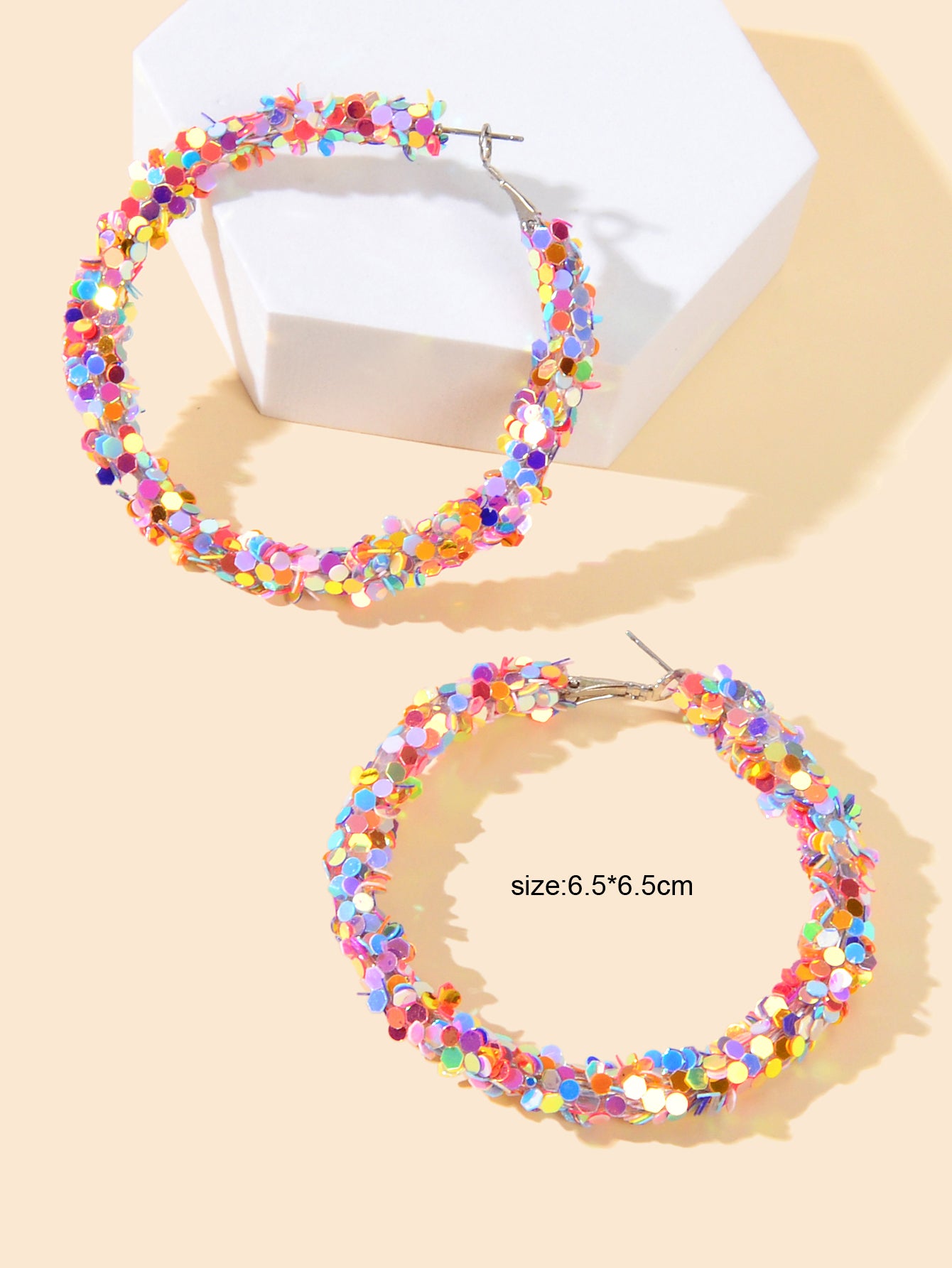 Gorgeous Fun Bohemian Statement Large Colourful Earrings Dangle Xmas Jewellery