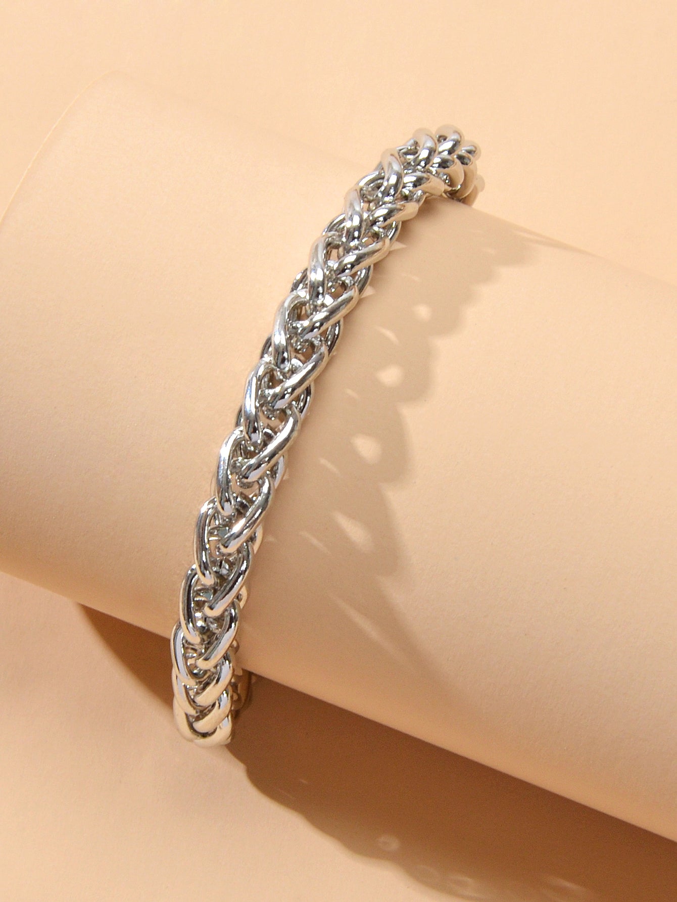 Punk Goth Hip Hop Thick Chain Stainless Steel Bracelets Jewellery Collections