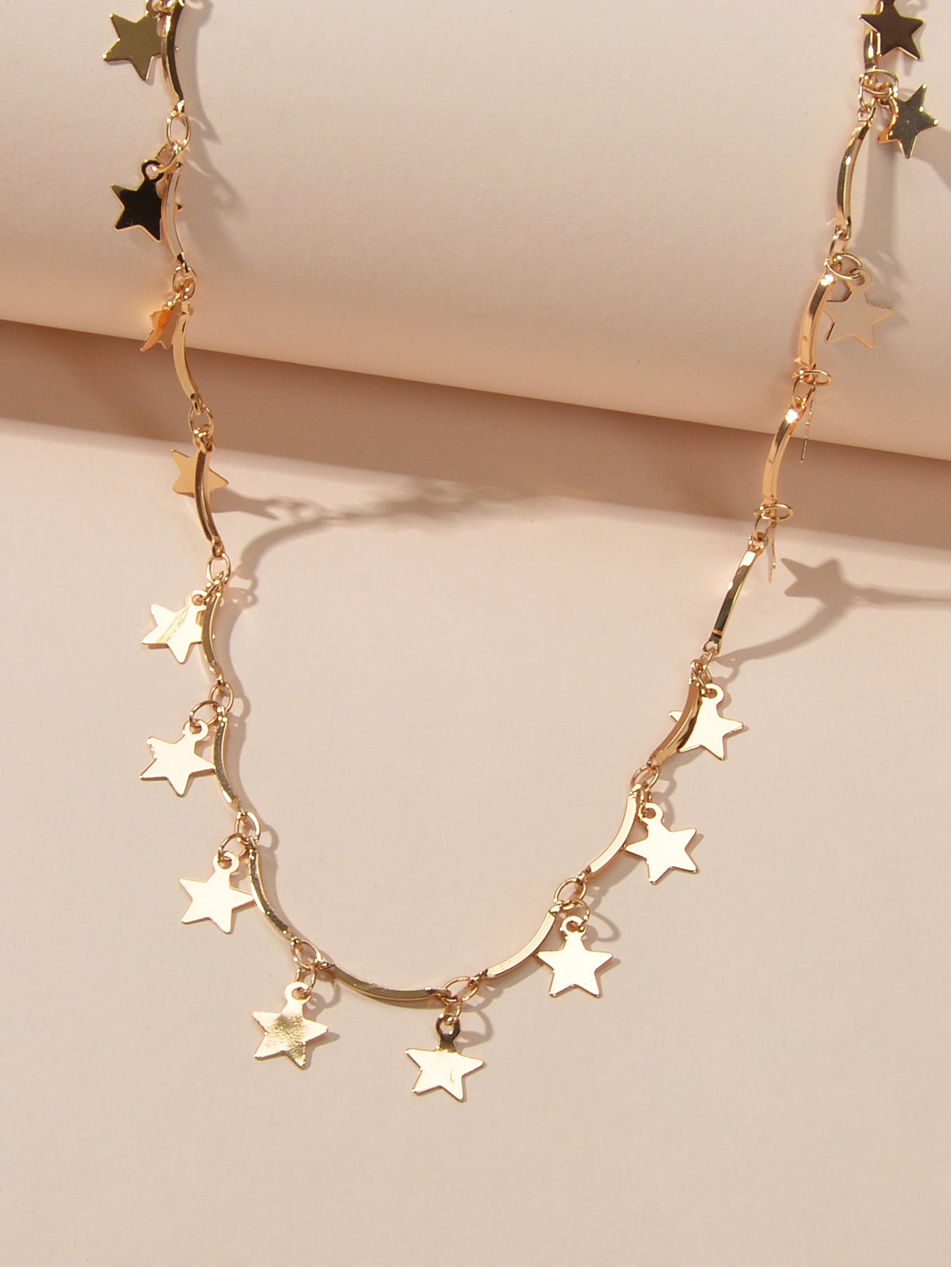 Gold Chain Star Charms Necklace Pendant Choker Wholesale Price Accessories Gift
