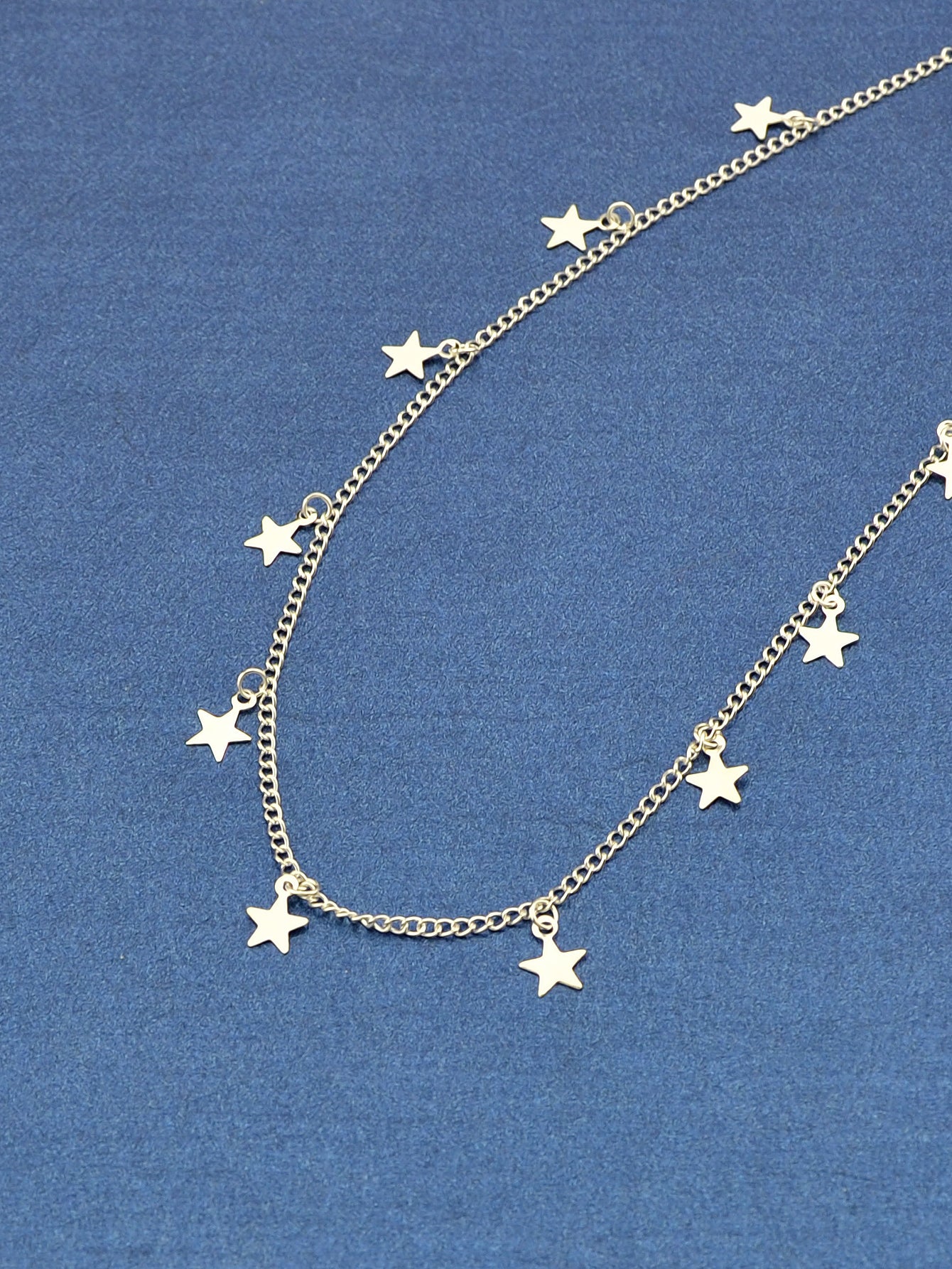 AU Local Boho Five-pointed Charm Choker Simple Casual Collarbone Necklace Collar