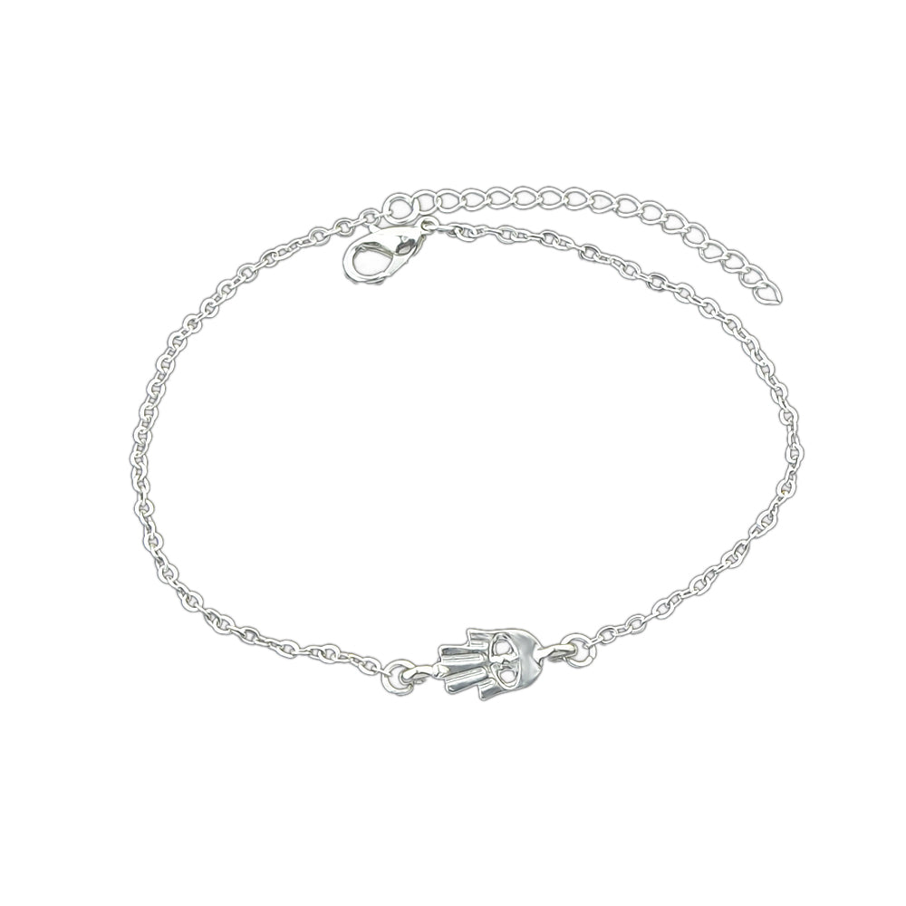 Gold Silver Chain Hand Charm Anklet Bracelet Party Summer Beach Foot Jewellery