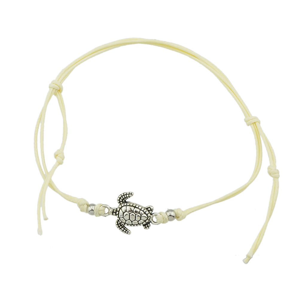 AU Stock Bohemian Handmade Sea Turtle String Adjustable Anklet Tortoise Bracelet